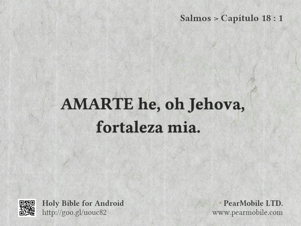 Salmos, Capítulo 18:1
